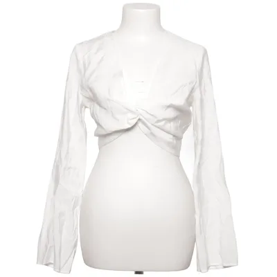 Wrap blouse (White) from Divided by H&M Modal, Polyester