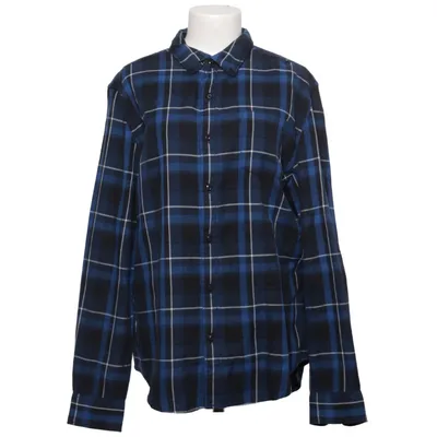 Flannel skjorte (Blå, Sort, Hvid) fra Levi Strauss & Co Bomuld