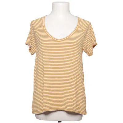 T-shirt (Jaune, Blanc) de Soft & Sexy American Eagle Élasthane, Viscose