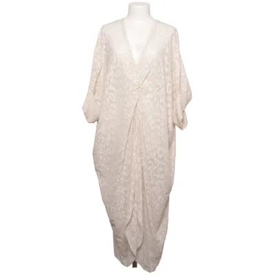 Långklänning (Beige, Flerfärgad) från H&M Polyester