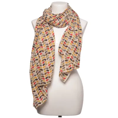 Suit scarf (Beige, Multicolored) from Orla Kiely Polyester