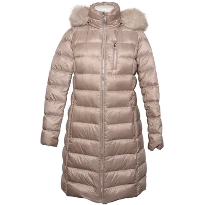 Winter coat (Beige) from Michael Kors Down, Feather, Polyamide, Polyester