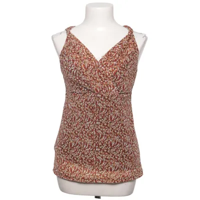 Slå-om top (Brun, Flerfarvet) fra ESPRIT Collection Bomuld, Polyester