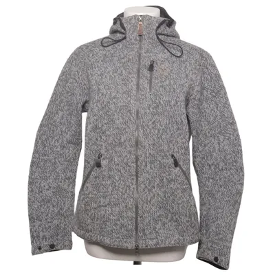Fleece jacket (Gray, Black) from 66 North Acrylic, Polyester, Polyurethane, Wool