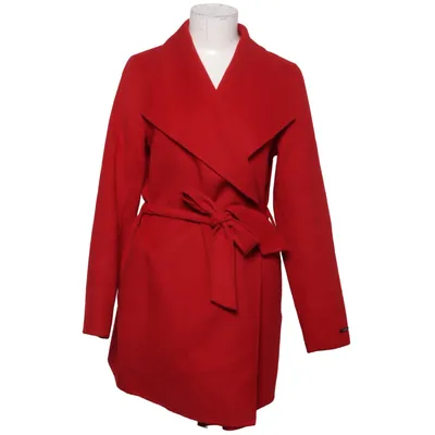 Coat (Red) from Hallhuber Polyester, Viscose, Wool
