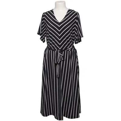 Wrap dress (Blue, White) from Essentials by Tchibo Elastane, Polyester