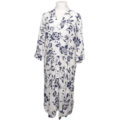 Shirt dress (White, Blue) from Bodyflirt Viscose