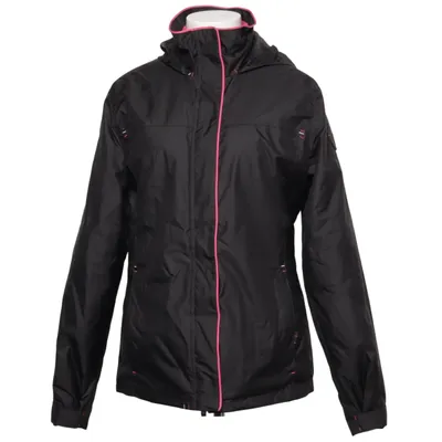 Træningsjakke (Sort, Pink) fra Decathlon Polyamid, Polyester