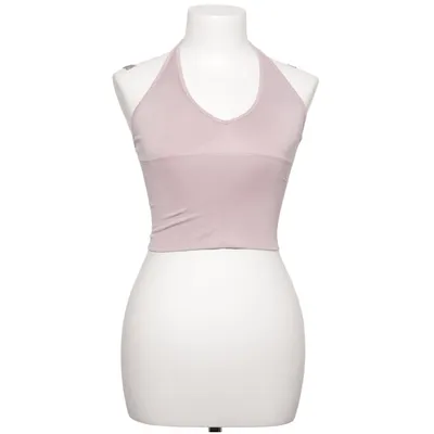 Halterneck top (Pink) fra Teveo Elastan, Polyamid, Polyester