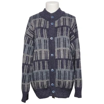 Cardigan (Bleu, Gris) de Creazioni Acrylique, Laine