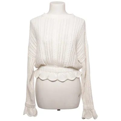 Tröja (Vit) från Nisan Bomull, Polyester