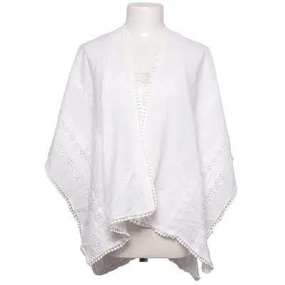 Poncho (Hvid) fra Atmosphere Bomuld, Polyester