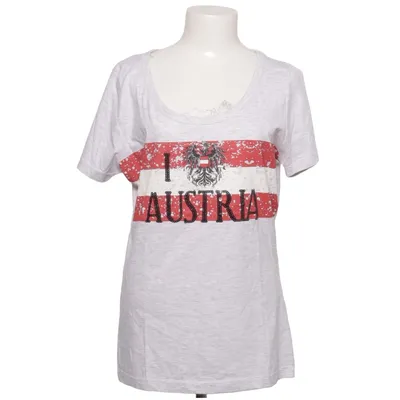 T-shirt (Grå, Röd, Svart) från Alpin Bomull, Viskos