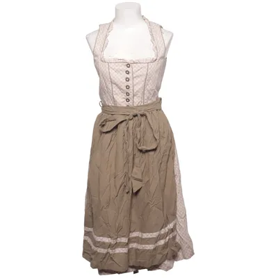 Dirndl (Beige, Green) from NABER Collection Cotton, Polyester