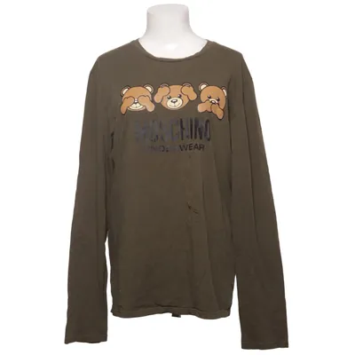 Langærmet t-shirt (Grøn) fra Moschino Underwear Bomuld, Elastan
