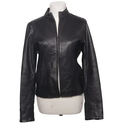 Leather jacket (Black) from Amisu