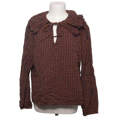 Bluse (Blau, Braun) von Kiabi Baumwolle
