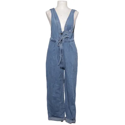 Hängselbyxor (Blå) från Dazy Bomull, Polyester, Viskos