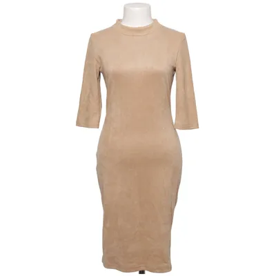 Klänning (Beige) från Vintage Dressing Elastan, Polyester