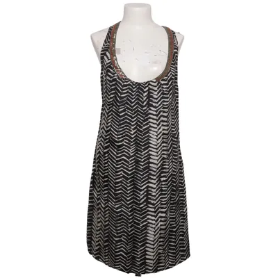 Robe (Noir, Blanc) de Velvet Soie