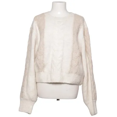 Pull-over (Beige, Blanc) de Revelation Acrylique, Élasthane, Fibre métallique, Polyamide, Polyester, Laine