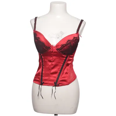 Korsett (Röd, Svart) från Censored Elastan, Polyester
