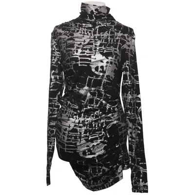 Body (Noir, Argent) de Sarah Pacini Élasthane, Modal