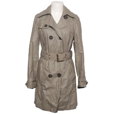 Trench coat (Beige) from WE Cotton, Linen, Polyester