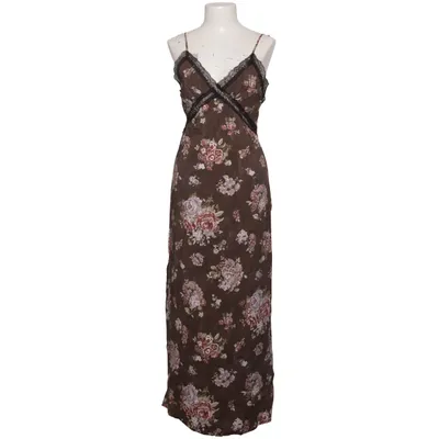 Maxi jurk (Bruin, Meerkleurig) van H&M x Brock Collection Lyocell, Polyester