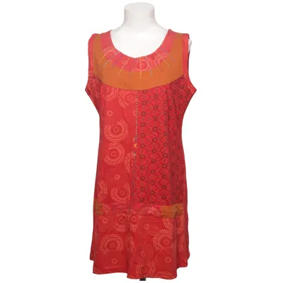Dress (Red, Multicolored) from Sara Cotton
