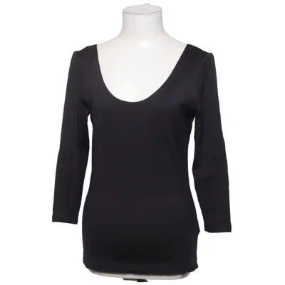 Haut (Noir) de H&M Basic Élasthane, Polyamide