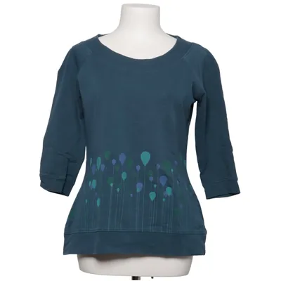 Sweatshirt (Blue, Green) from Qiero Cotton, Elastane