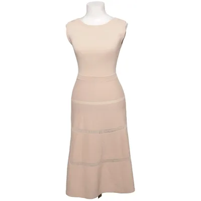 Kjole (Beige) fra Sandro Elastan, Polyamid, Viscose