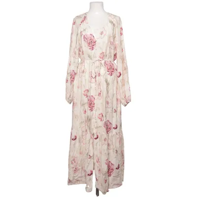 Jurk (Wit, Roze, Meerkleurig) van H&M Polyamide, Viscose