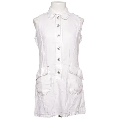 Shirt dress (White)