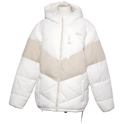 Vinterjakke (Hvid, Beige) fra DeFacto Polyester