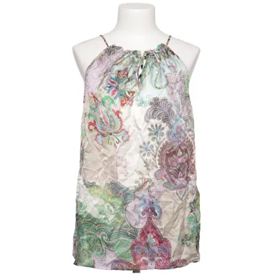 Halter neck top (Multicolored) from Hallhuber Silk