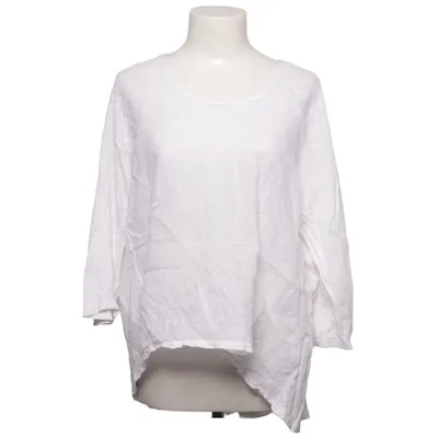 Bluse (Weiß) von Blueberry Leinen