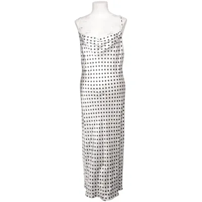 Maxikjole (Hvid, Sort) fra Zara Viscose