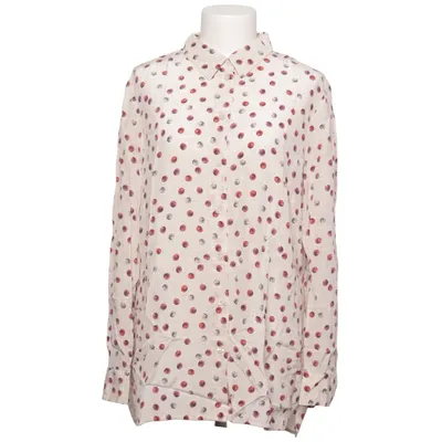Blouse (Beige, Multicolored) from Fadenmeister Silk