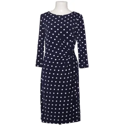 Dress (Blue, White) from Jessica Howard Elastane, Polyester