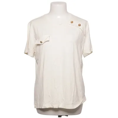 T-shirt (White) from Alfredo Pauly Elastane, Viscose