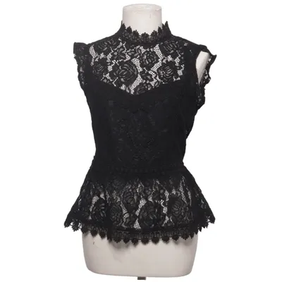 Peplum top (Black) from Haute Monde Polyester