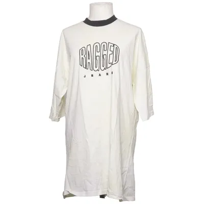 T-shirt (White, Black) from Ragged Jeans Cotton