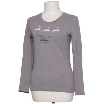 Long sleeve T-shirt (Gray) from Luis Trenker Cotton, Elastane
