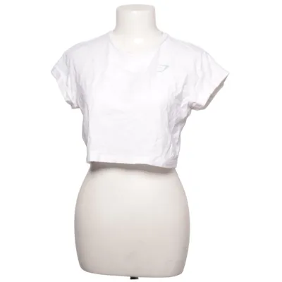 T-shirt (White) from Gymshark Cotton, Elastane