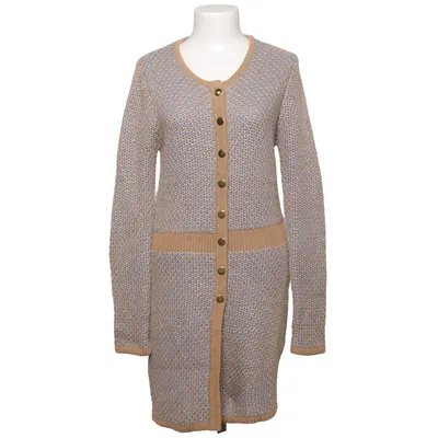 Cardigan (Blue, Beige, Multicolored) from Caroline Biss Cotton, Metallic fiber, Polyamide