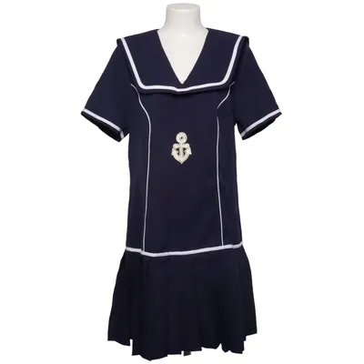Kjole (Blå, Hvid) Polyester