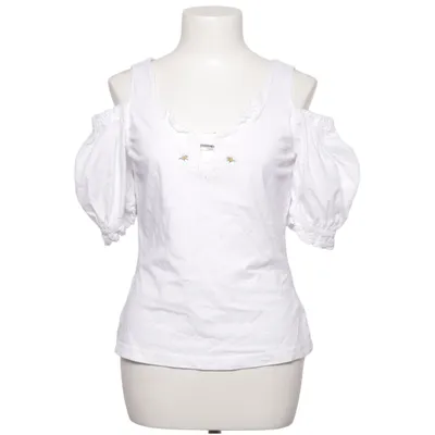 Dirndlbluse (Hvid) fra Country Line Bomuld, Elastan, Polyester