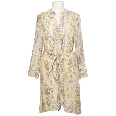 Skjortekjole (Gul, Lilla) fra Rich & Royal Viscose